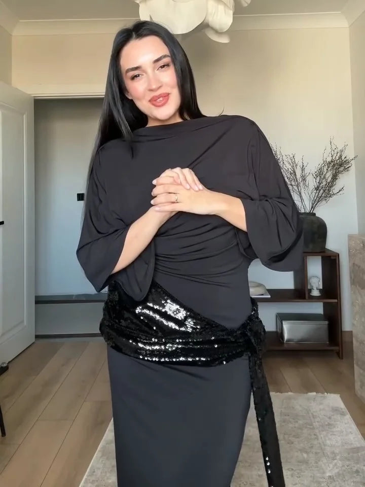 Midi Dress Gown Wear